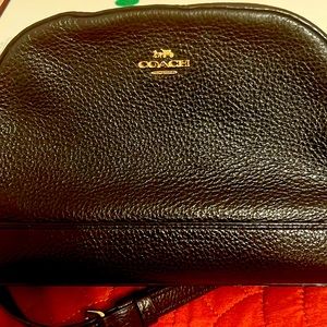 Black Coach crossbody